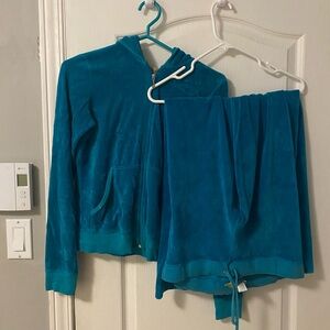 Vintage teal Juicy couture tracksuit